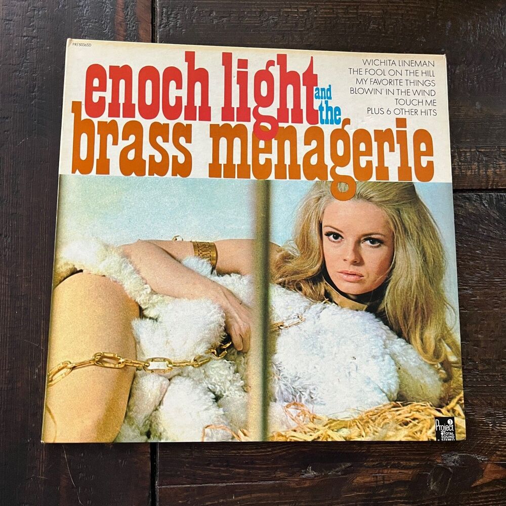 Vintage Enoch Light and the Brass Menagerie VTG 1969 Vinyl LP Gatefold 5036SD